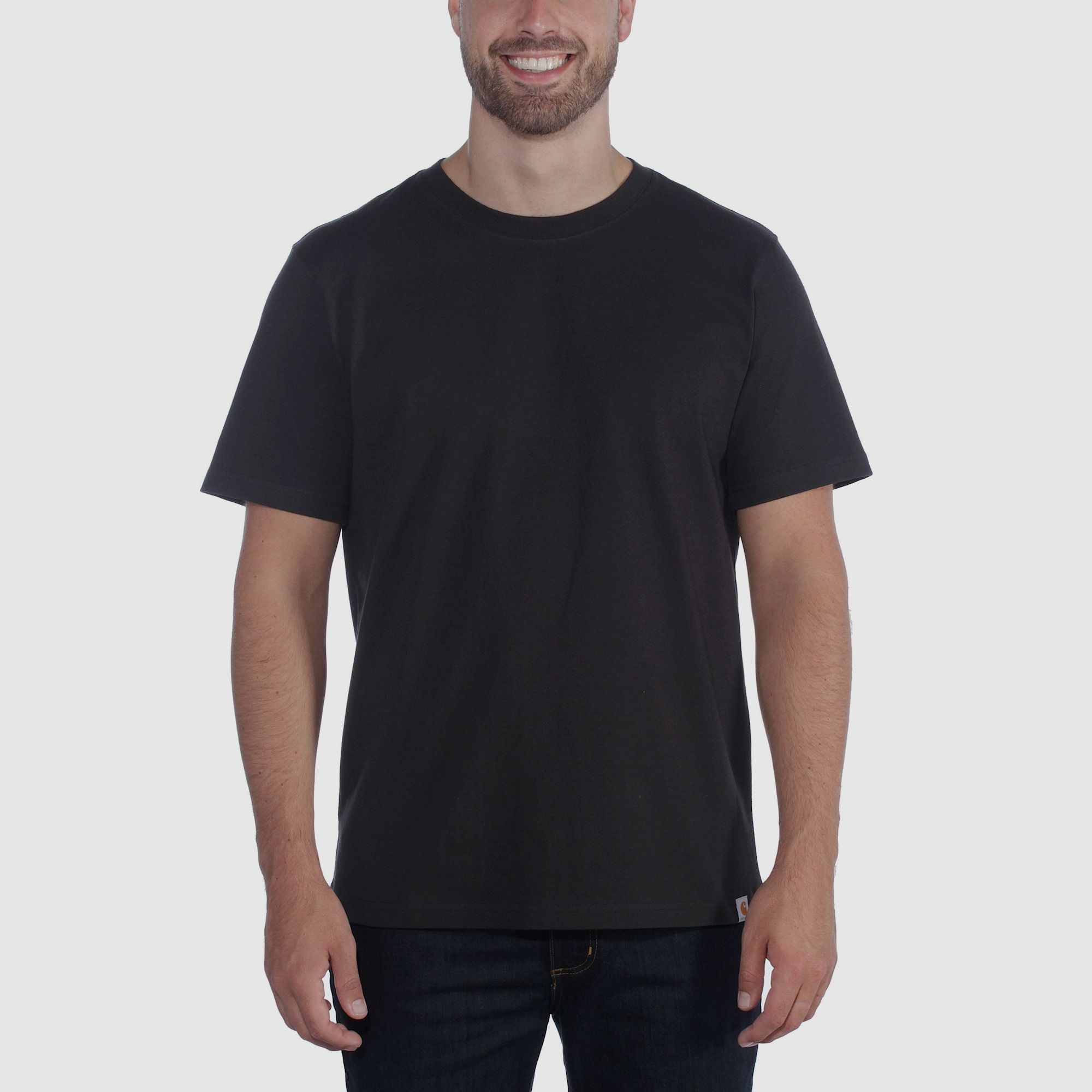 T-shirt de travail Carhartt pour hommes noir XXL