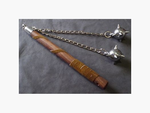 Morgenstern Ritter mit 2 Leichtmetallkugeln in edler Optik