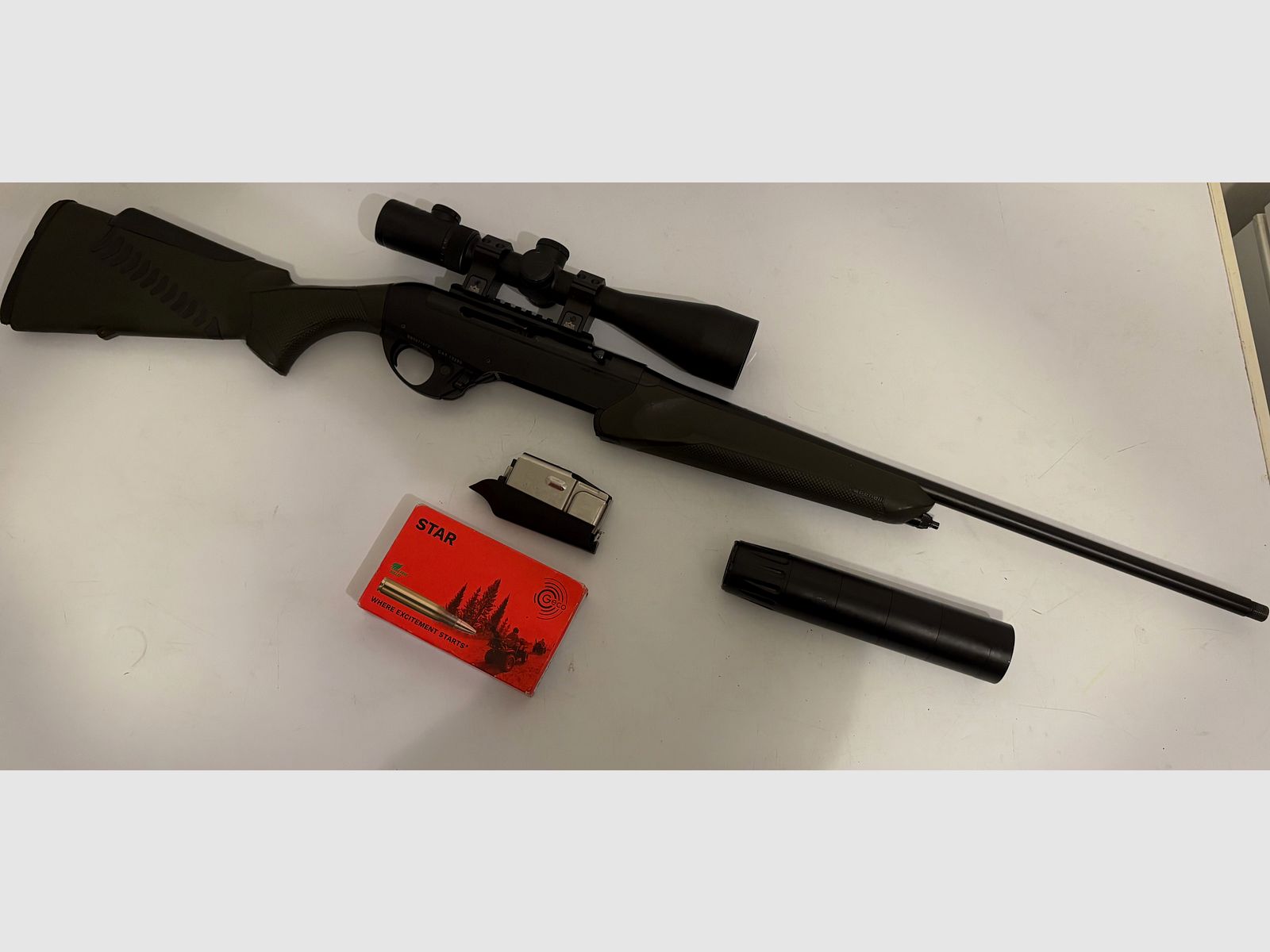 Selbstladebüchse Benelli Argo E Compact in .30-06 + Schalldämpfer A-Tech H2