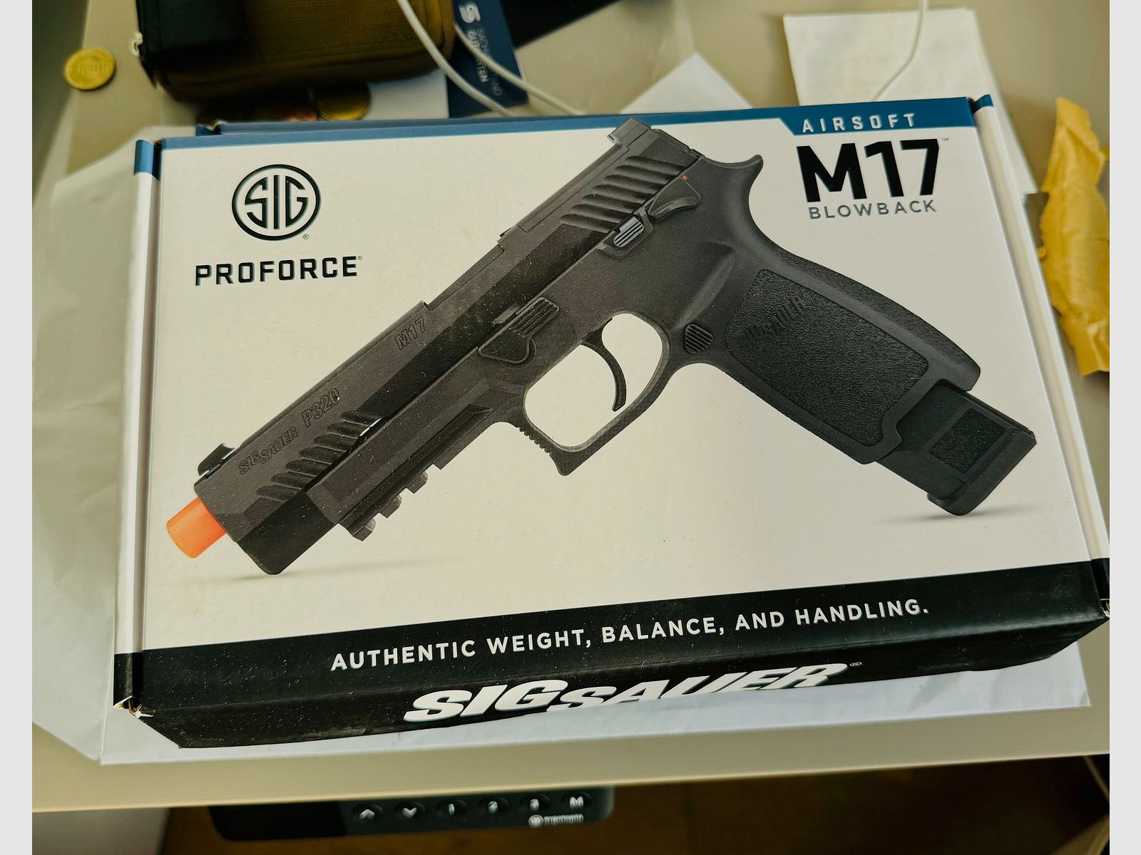 VFC Sig Sauer ProForce P320-M17 m. Metallschlitten Gas-Blow-Back 6mm BB schwarz