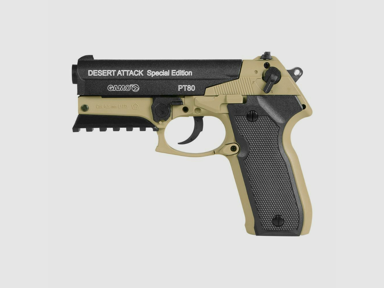 Gamo PT-80 Desert Co2 Pistolet NBB 4,5mm Diabolo