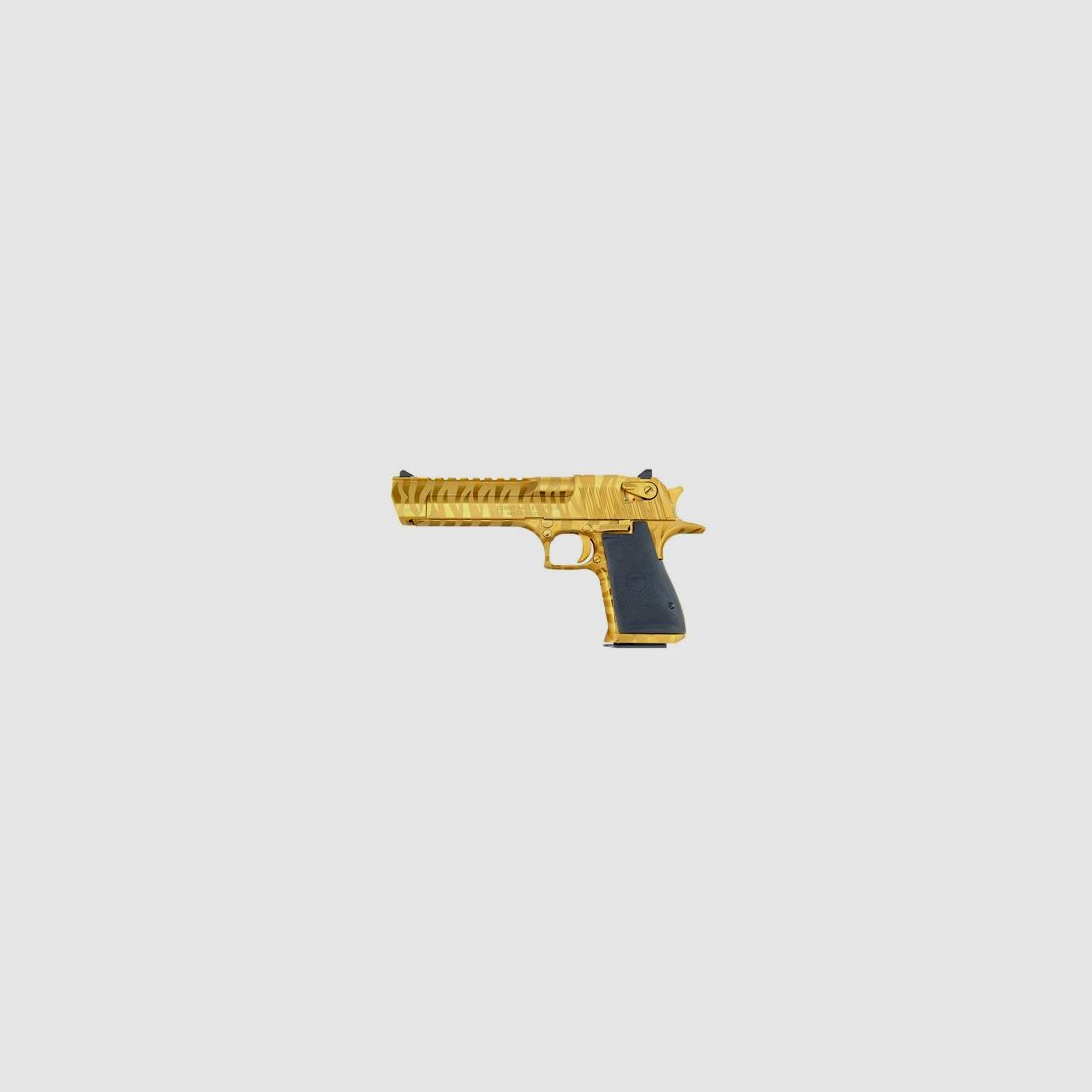 Magnum Research Desert Eagle XIX .50 AE Titanium Gold mit Tiger Stripes