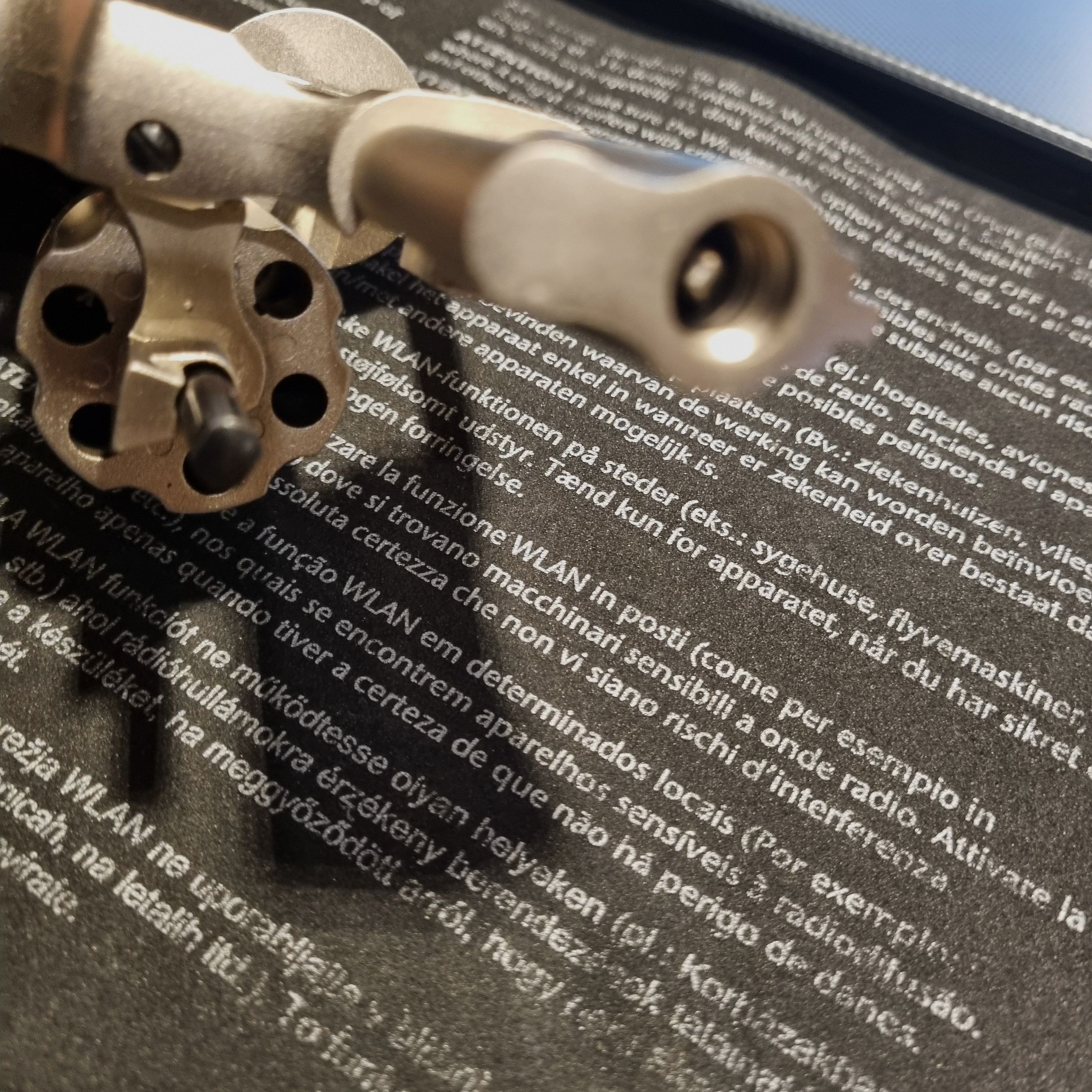 Röhm RG 89 N, nickelt, 9mm R Knall, 10 Schuss CS, 50 Schuss Knall, PTB 594 altes Modell