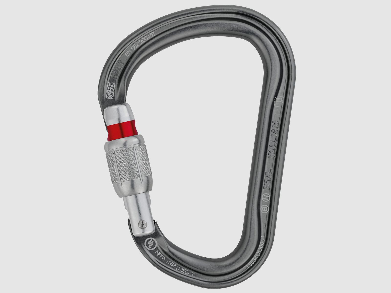 Petzl Carabiner William Screw-Lock
