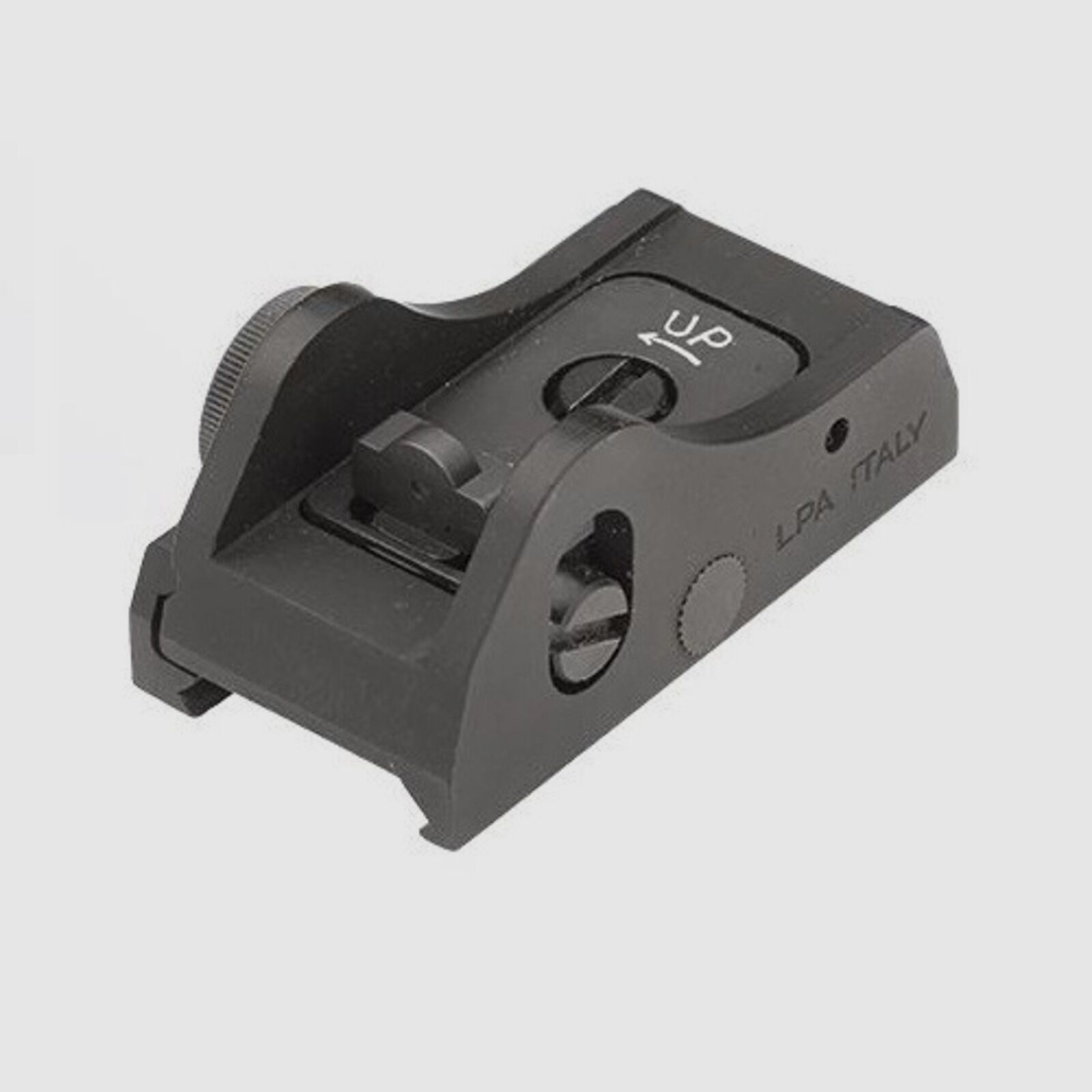 LPA Visier Ghostring 2mm schwarz Flinte