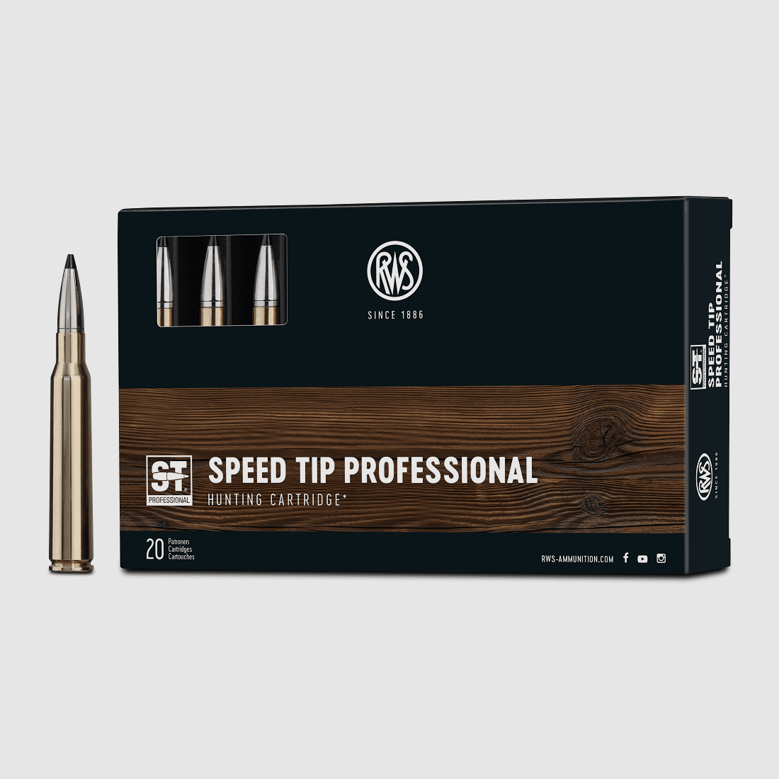 RWS 7x64 Speed Tip Professional 150gr. -20pcs
