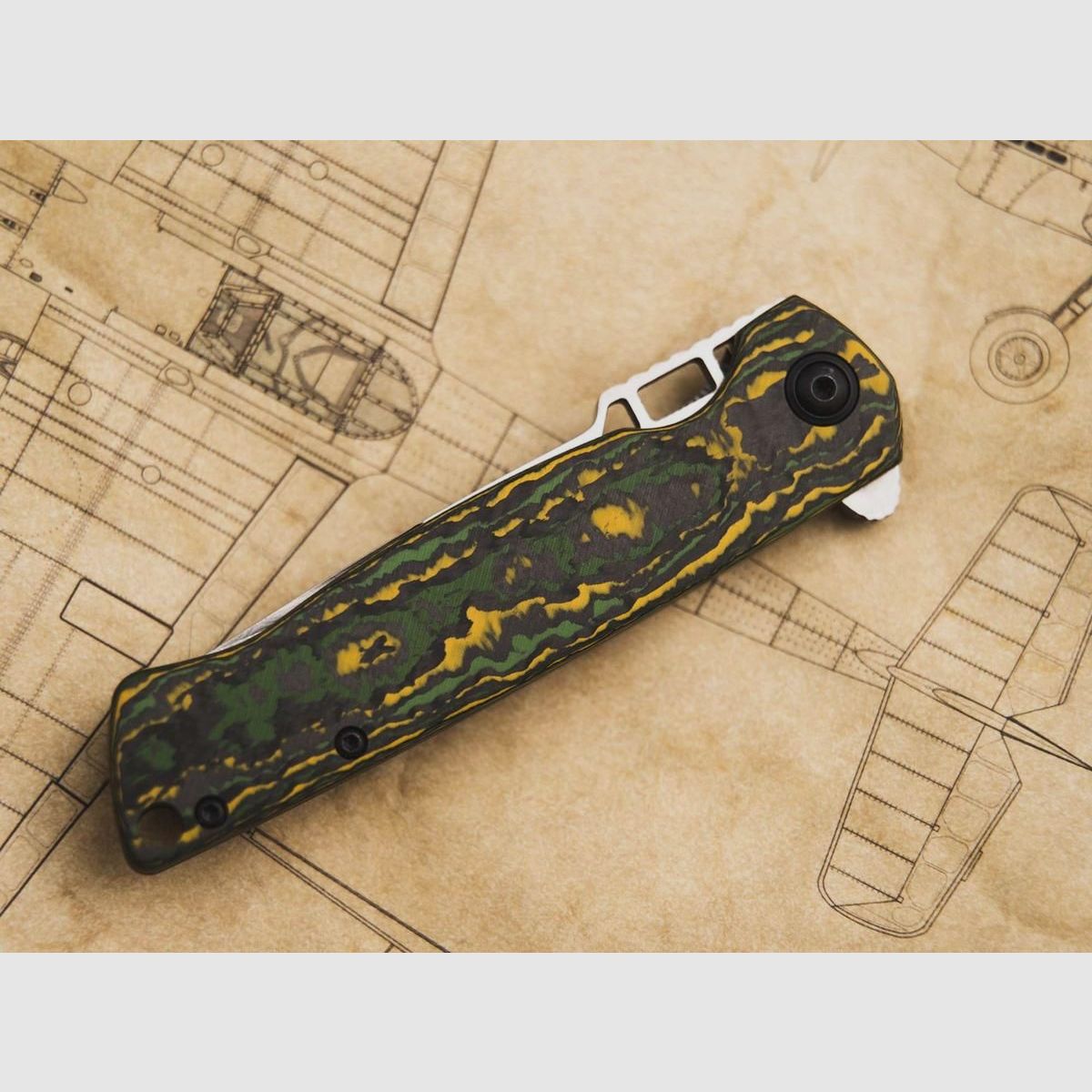 Böker Plus Messerschmitt ME 109 Damast gentlemen´s pocket knife, Bild 14 von 16