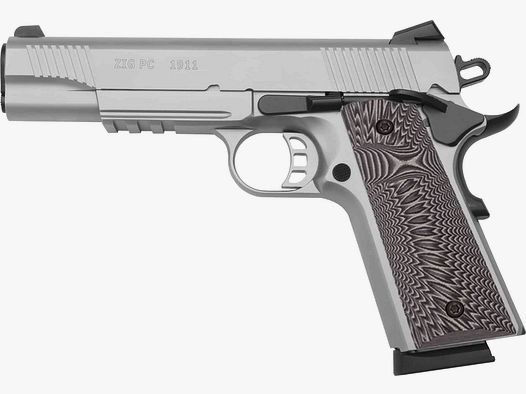 Pistola TISAS ZIG PC 1911 stainless-steel