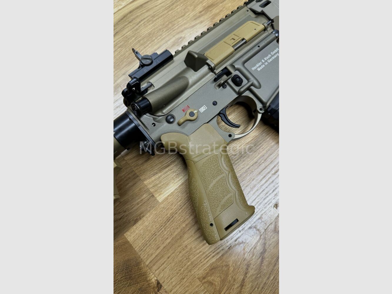 Original H&K M-LOK Handschutz klemmbar - Heckler & Koch MR223 A3 16,5" Lauf halbautom. Büchse .223Rem - zivile Version HK416 / G95K / G38 / mit Upgrades