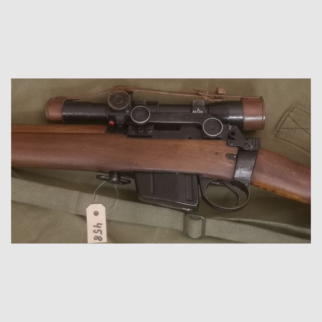 Lee-Enfield  L42 A1 Sniper Rifle .308Win mit original ZF No.32 Mk. 3