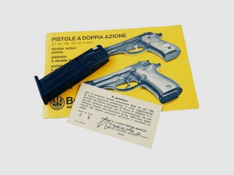 Beretta Mod. 81 – Kaliber 7,65 mm | In perfektem Zustand, Bild 10 von 11