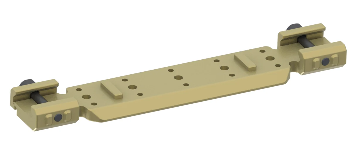 Szyna ARCA L186 – Picatinny DEFTAR – FDE