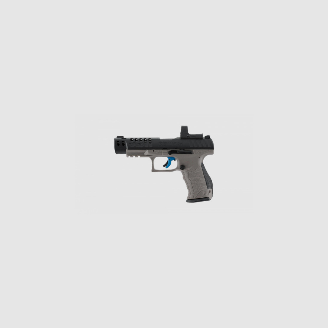 WALTHER Q5 MATCH - COMBO - 5" - SET MIT RED DOT - 4,5MM CO2