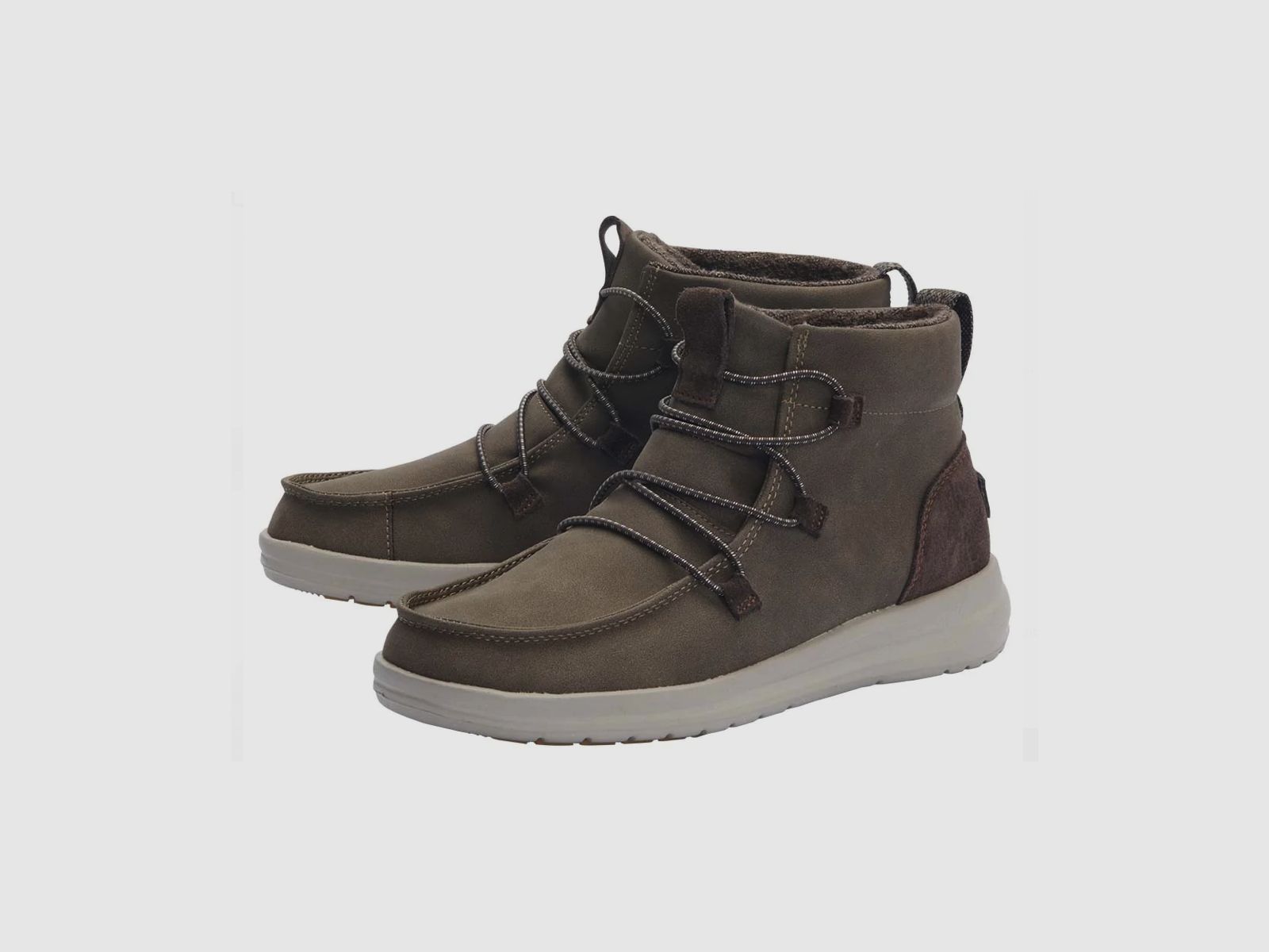 HEY DUDE Eloise DAMEN Recycled Leather Coffee