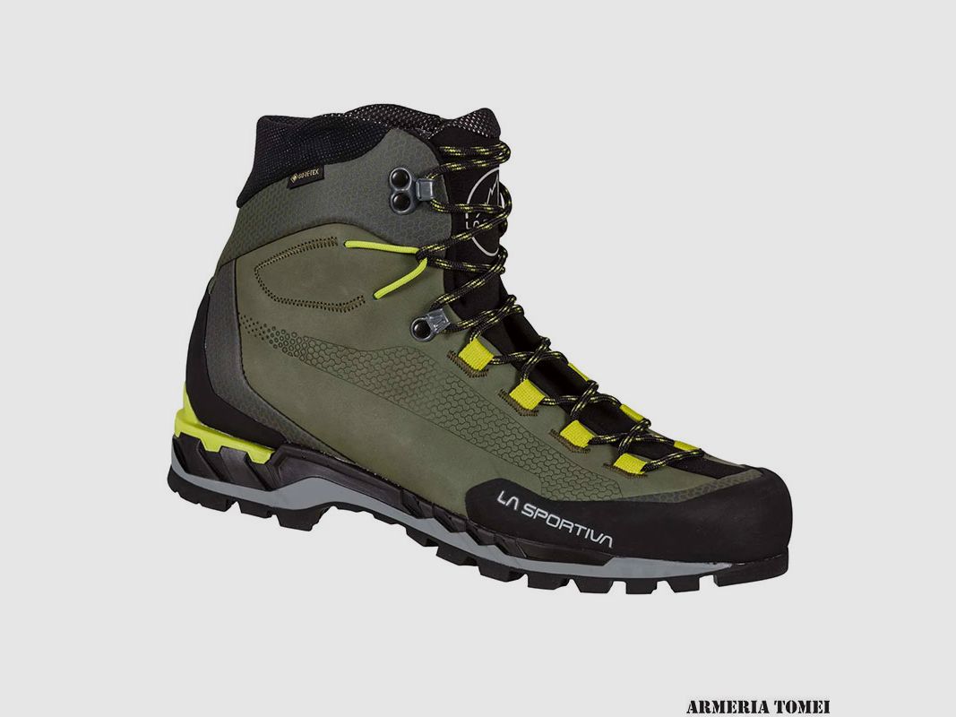 SCHUHE – HERREN – LA SPORTIVA – TRANGO TECH LEATHER GTX Lichen/Citrus, Bild 1 von 6