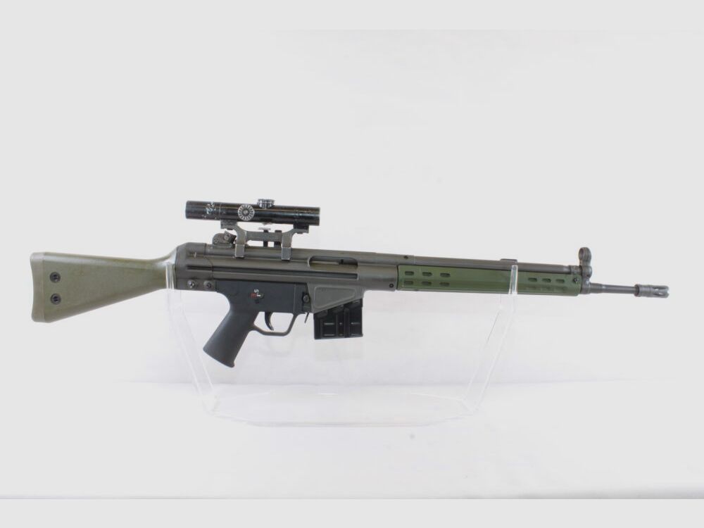 SAR - Schwaben Arms SAR M41 Sportmatch MF3 G3KT Selbstladebüchse Kaliber 308win. - inkl.KARL KAPS Wetzlar Modell 1 - ähnlich HK41/G3