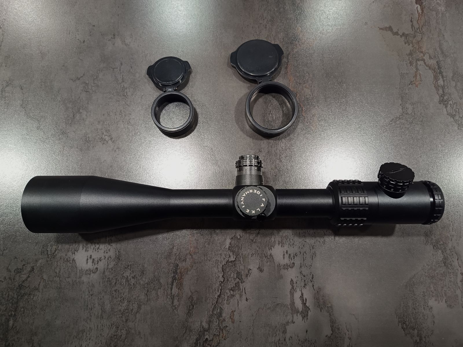 Falke 8,5-25x50 TAC Mil-Dot reticolo verde/rosso scope, immagine 5 di 7
