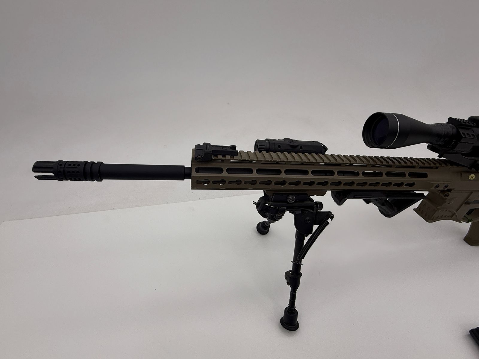 ARES Amoeba Spartan KeyMod Airsoft S-AEG – DMR-Optik – Primer propietario