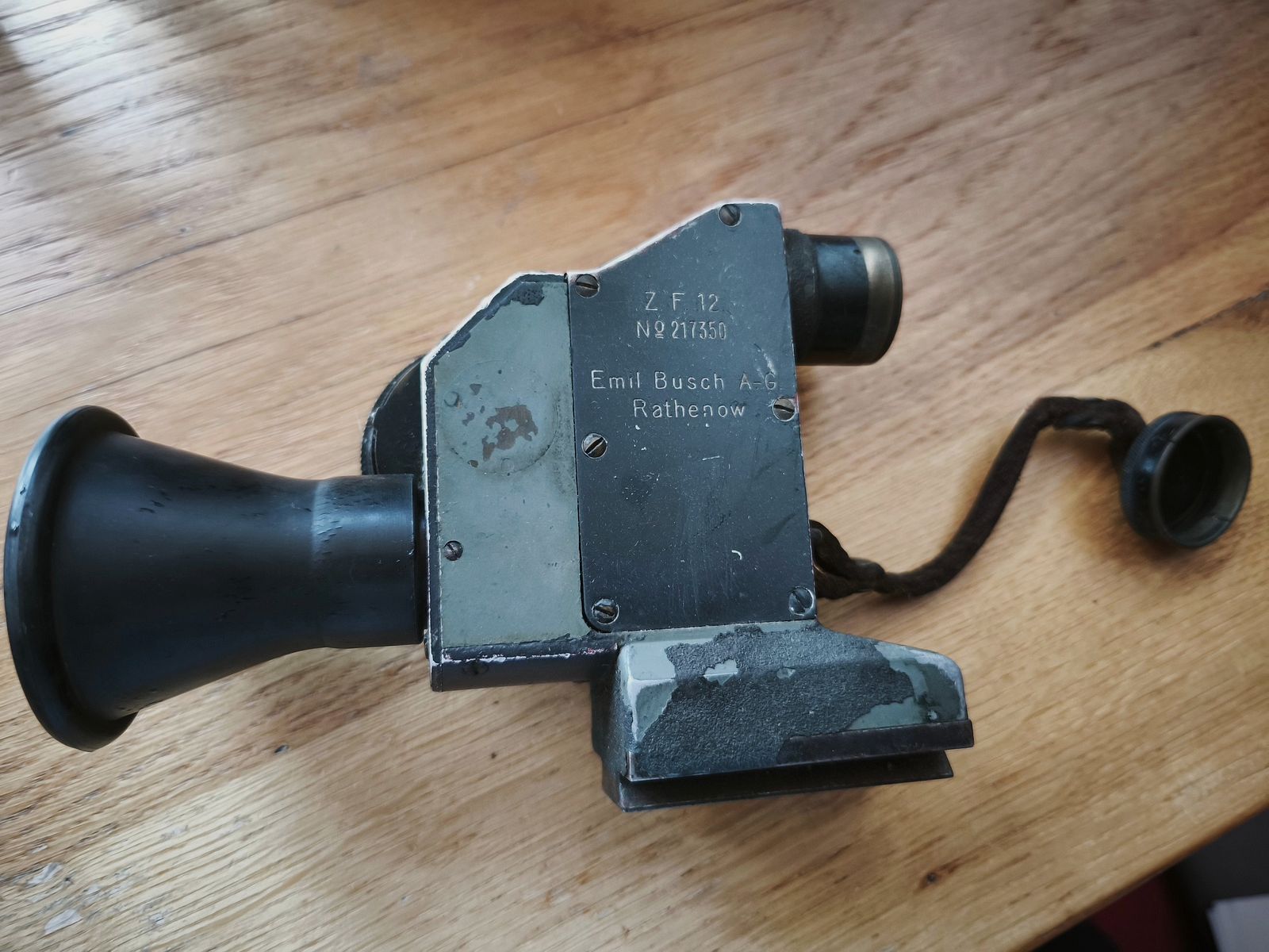 Zielfernrohr ZF12 für MG08 MG-08 1WK WK1 Busch Rathenow / Berlin ww1 Maschinengewehr 08