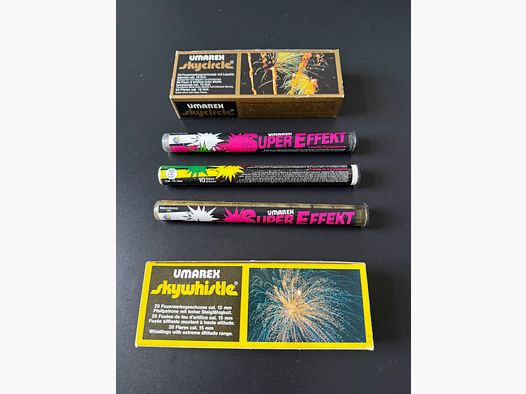 UMAREX - Set de fuegos artificiales de 63 piezas para lanzar desde un lanzador en diferentes versiones