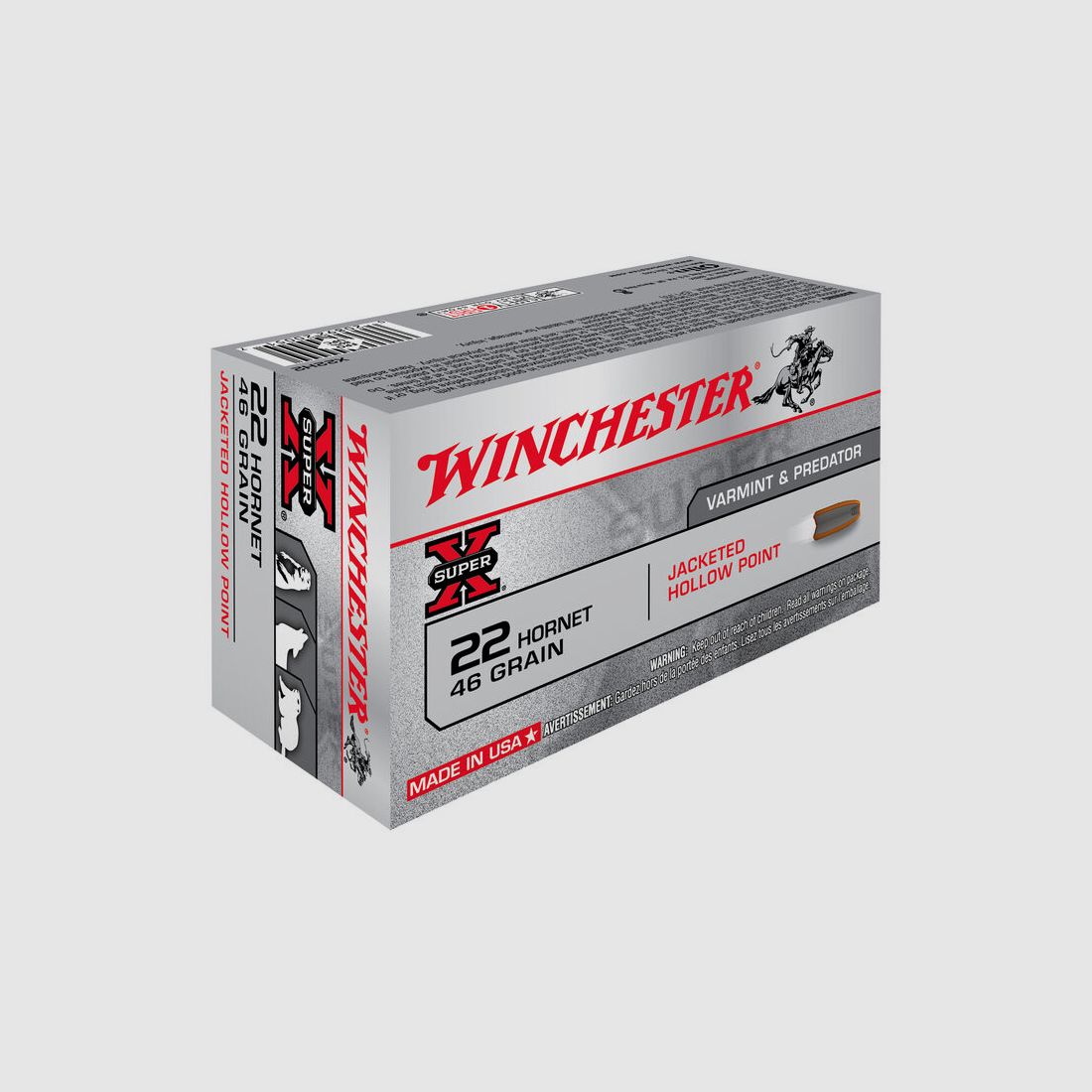 Winchester	 HP 46grs - 50Stk