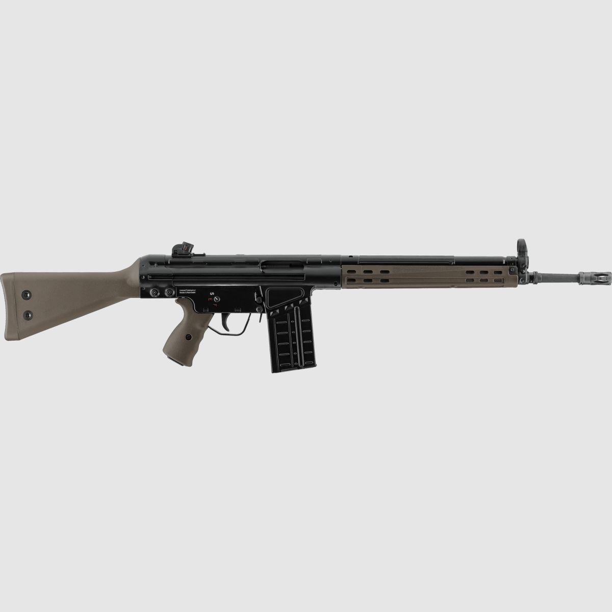 Heckler & Koch G3A3 GBB Airsoft Oliva -F-, immagine 3 di 5