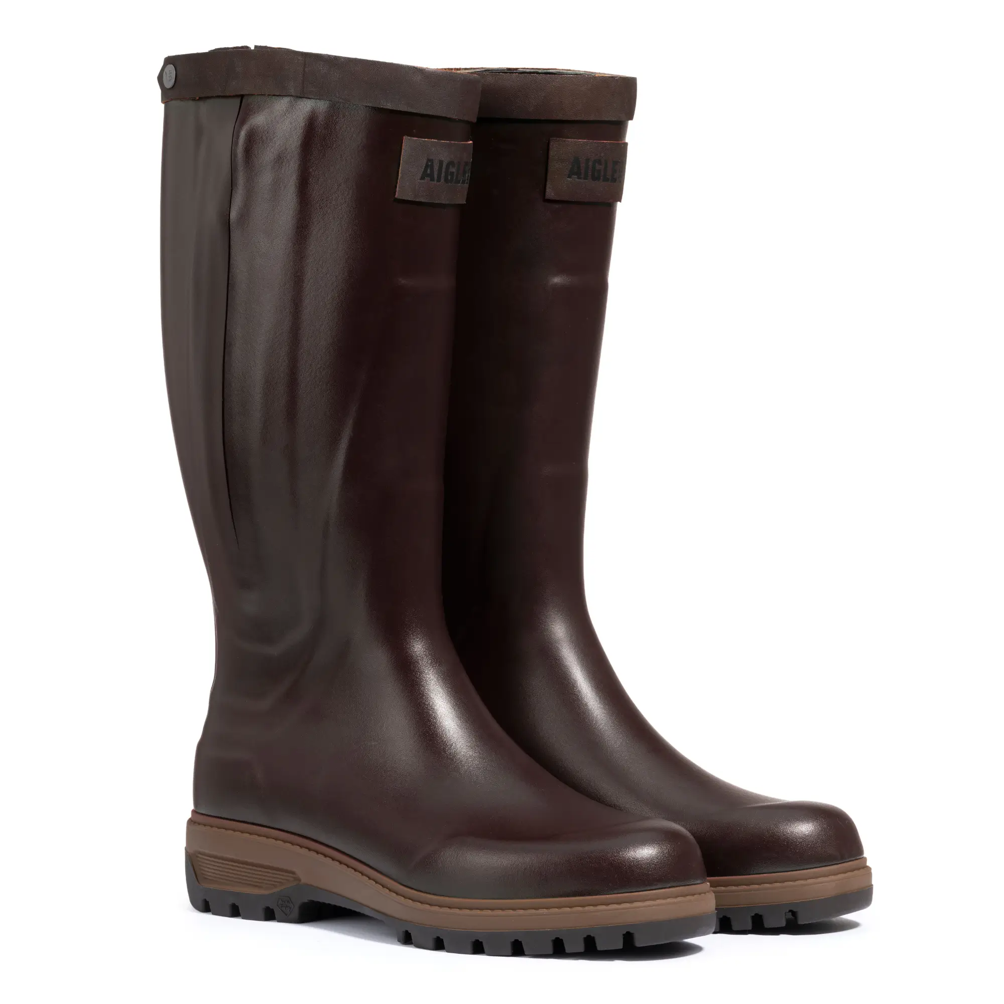 Aigle Parcours 3.0 Trophée Rubber Boots (Brown), image 1 of 4