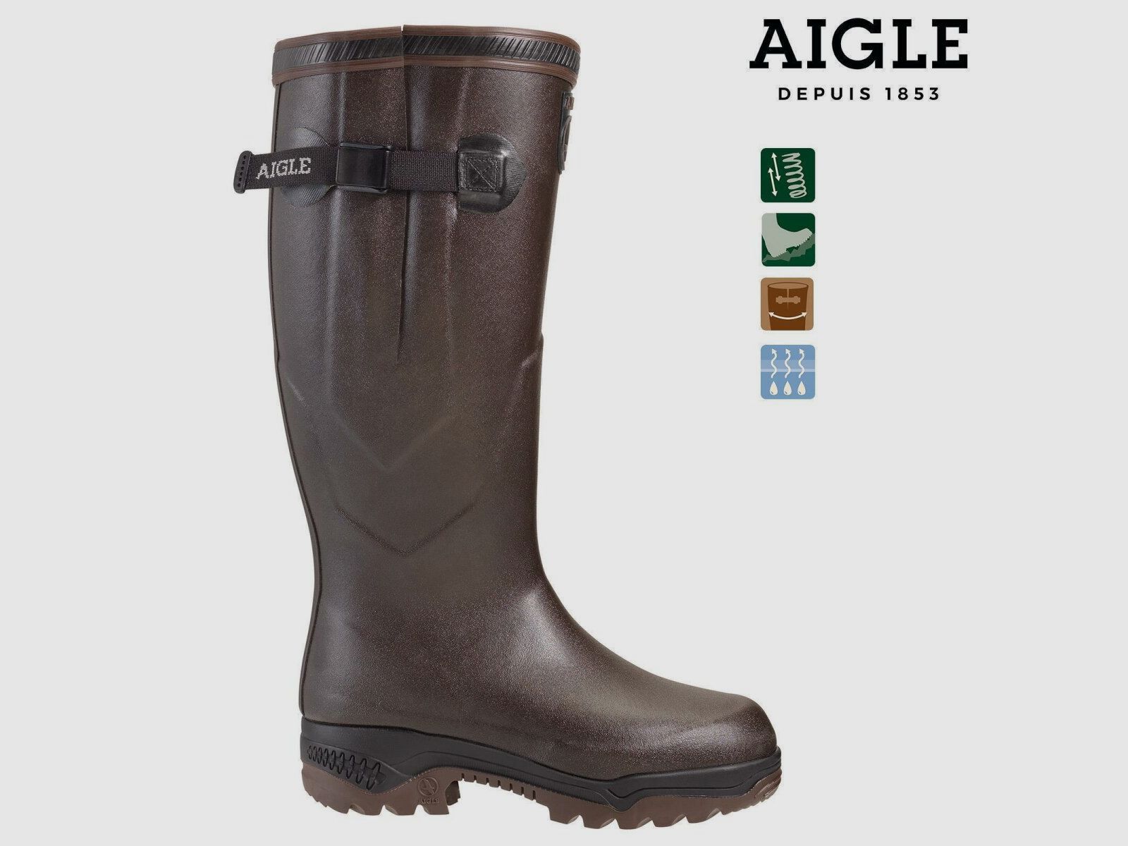 Aigle Parcours 2 Vario marrón 42