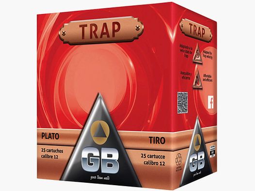 GB 12/70 Training Trap 2,4 mm 24g Schrotmunition 25 Stück