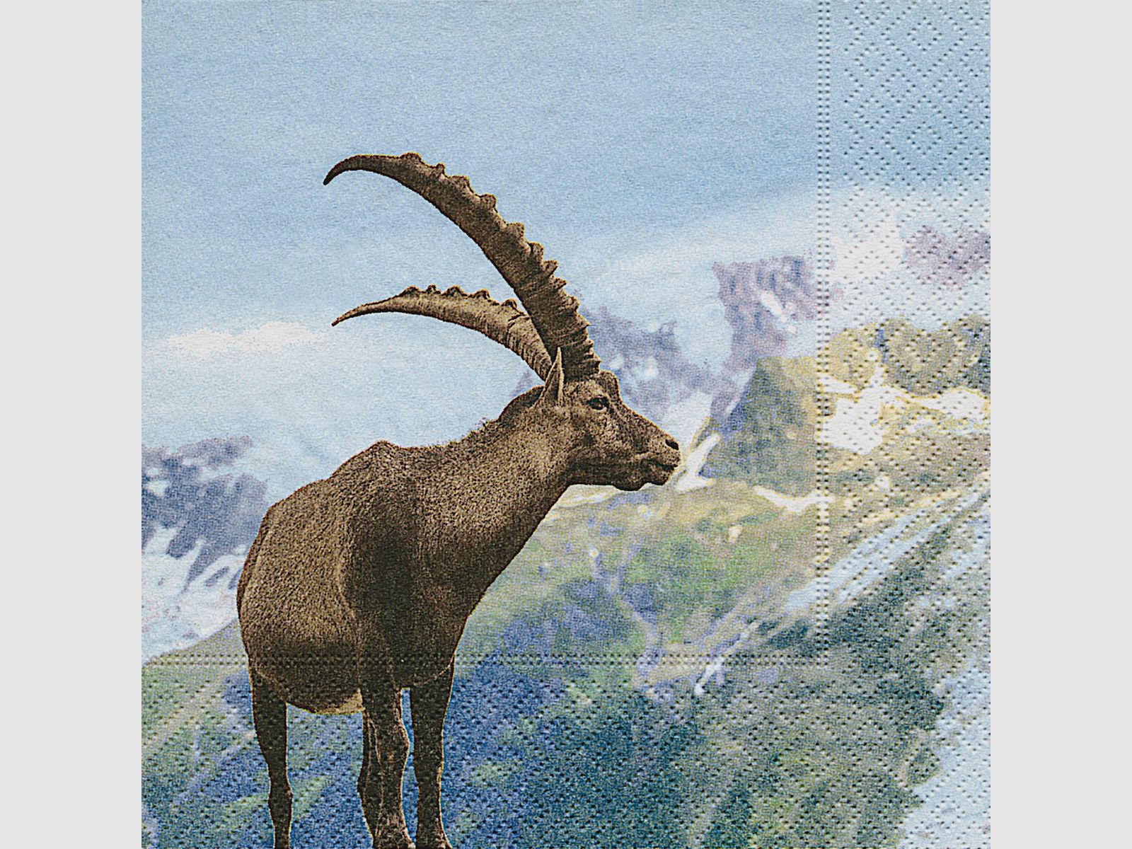 Servietten Steinbock - 20 stk
