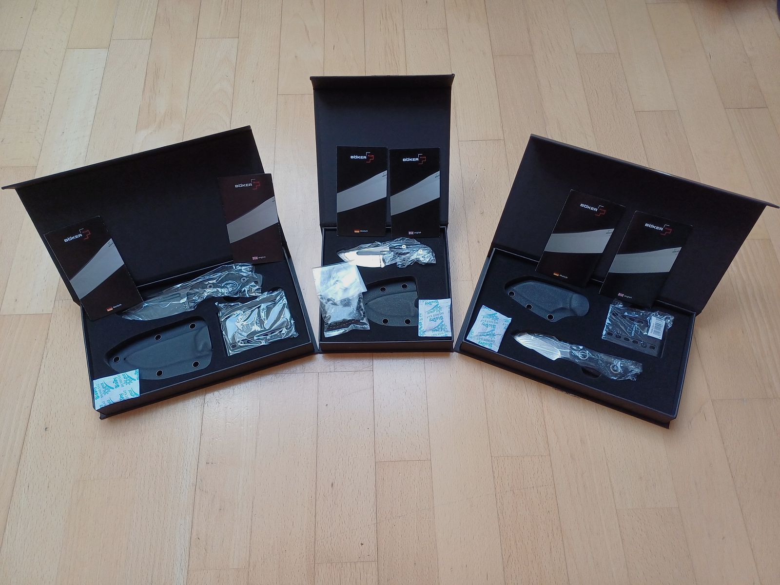 Messer Sammlung Auflösung Artisan Begg Böker CIVIVI Cold Steel Maxace Miguron Ruike