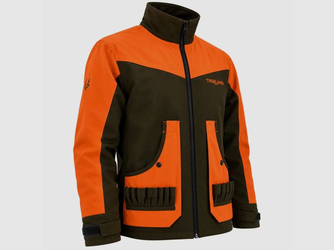 Giacca Treeland Apertura Idrorepellente Arancione Marrone S a 3XL, immagine 4 di 8