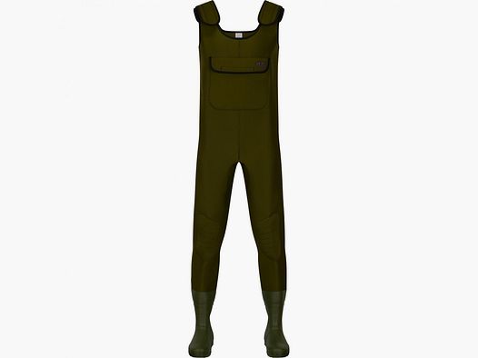 Neopren Wathose Herren (Oliv)