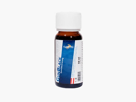 Fluna Tec 50ml Gun Black Schnellbrünierung