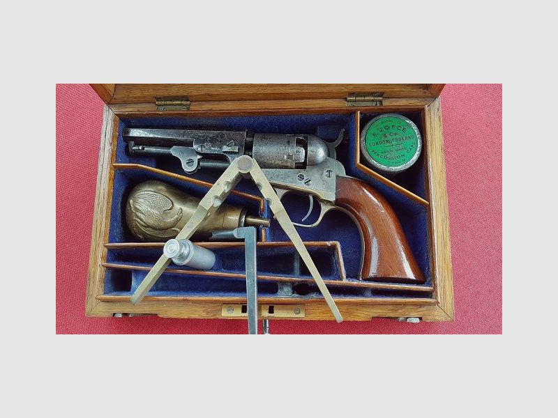 originaler Colt Pocket 1849 im Kasten