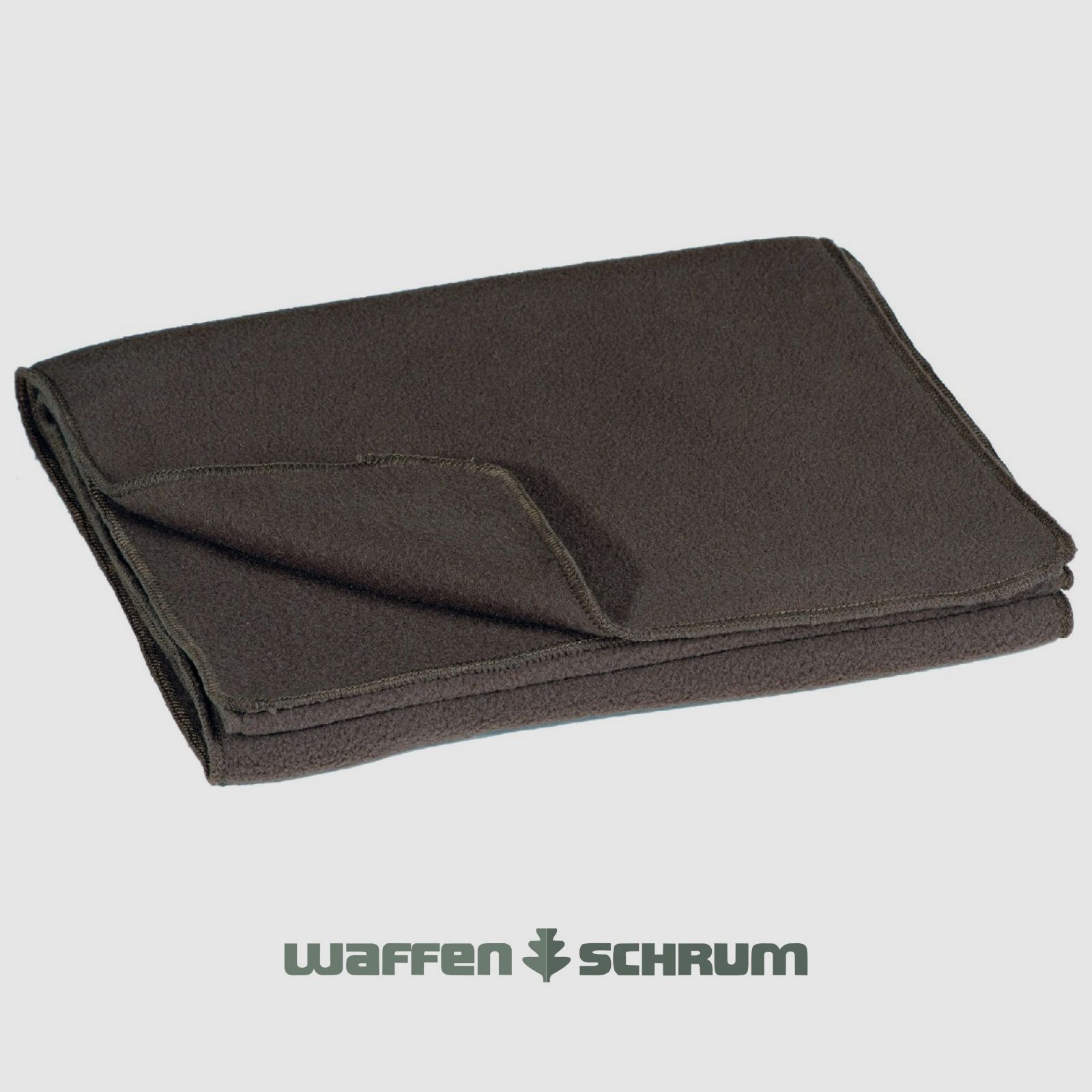 AKAH Szal polarowy 180 x 25 cm Brązowy