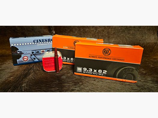 Munitionspaket RWS 9,3 x 62 Uni Classic 19g