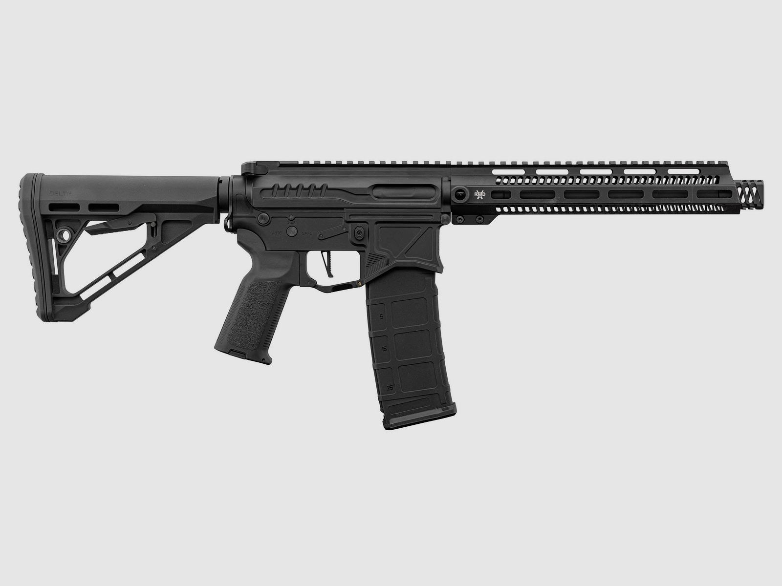 Replik Zion Arms R15 MOD1 Schwarz Handguard Lang, Bild 1 von 7
