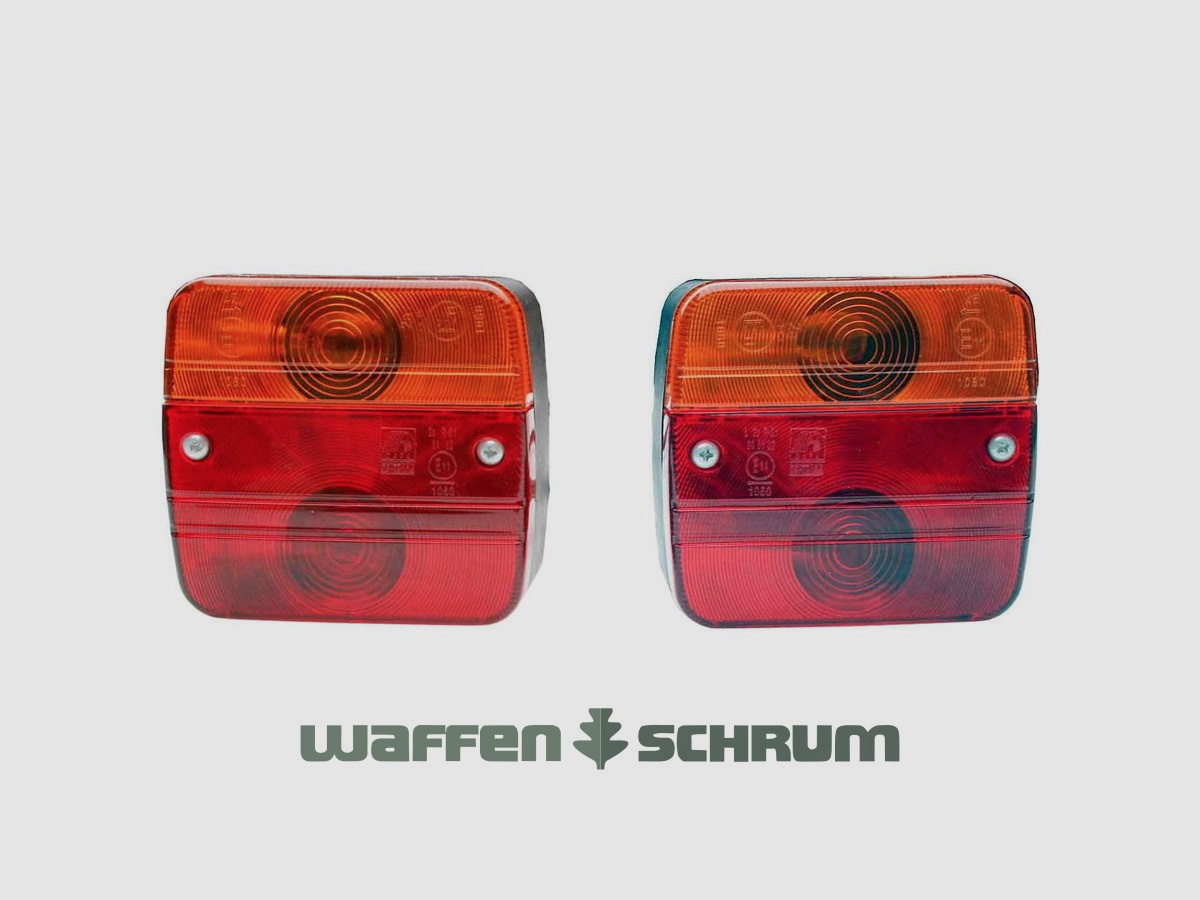 Beleuchtungsset für Heckträger mit Magnet