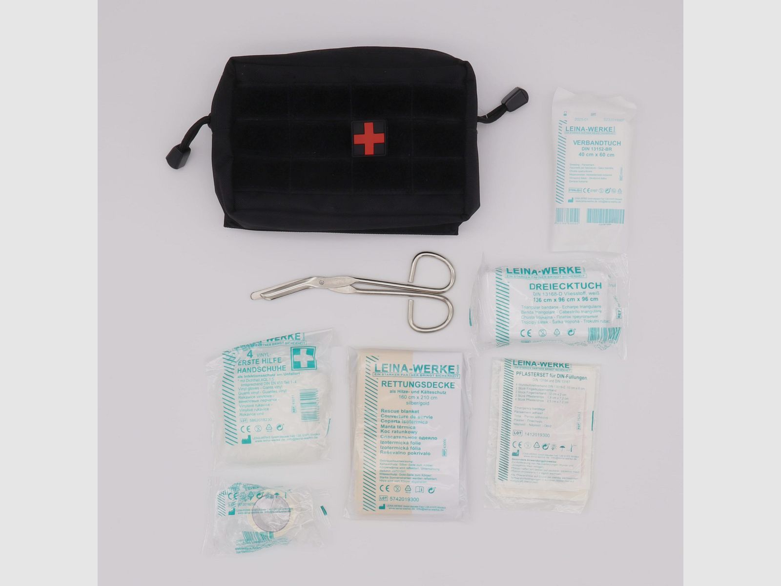 Eerste Hulp Set Leina Pro 25-delig. Zwart