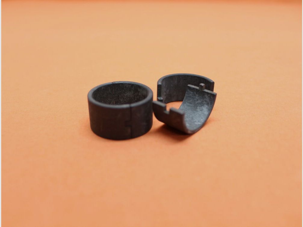 ARMS ARMS #37 Ring Inserts 30MM to 1"/ Reduzier-Ringe B=16mm für Montage-Ringe, Stahl phospahtiert