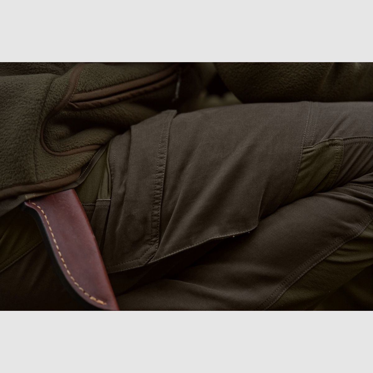 HÄRKILA Hill Trousers Willow Green/ Brown