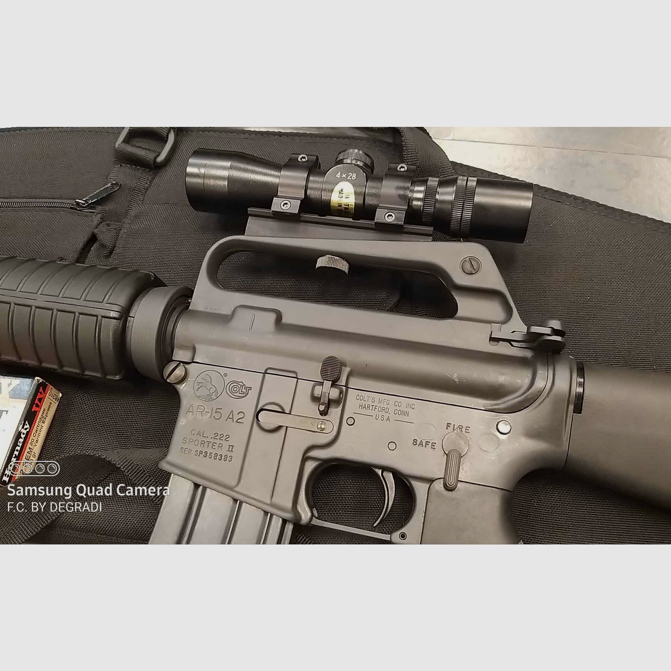 COLT AR-15 A2 SPORTER II 222 Rem., image 3 of 5