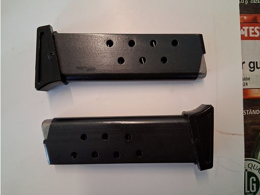 2 Magazine für ME 8 Combat Kal. 8 mm K. (neuwertig)