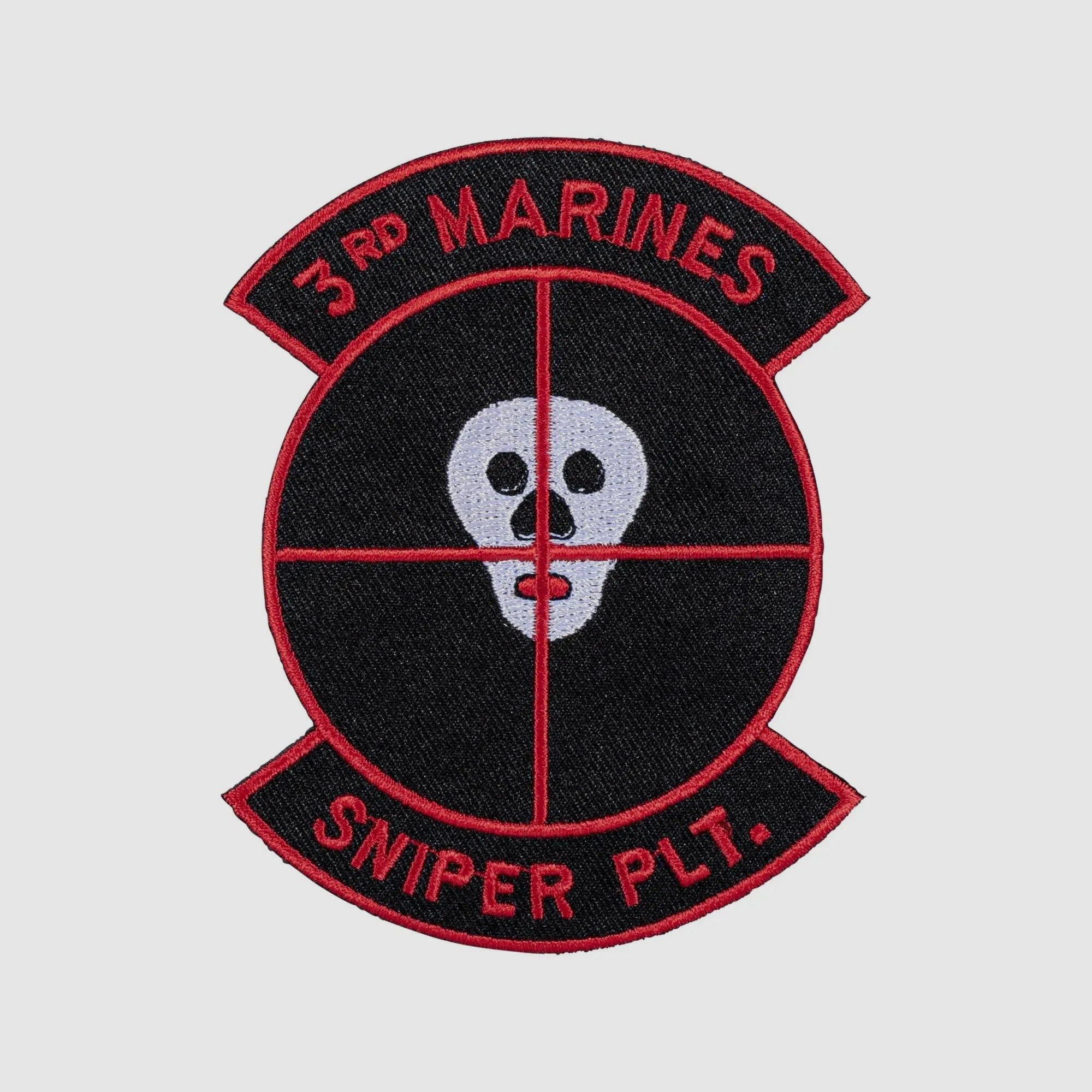 Unbekannt Abzeichen US Textil 3rd Marines Sniper Plt.