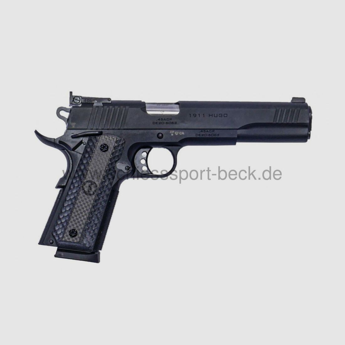 Schmeisser Hugo 1911 6" LPA Schwarz (.45ACP)