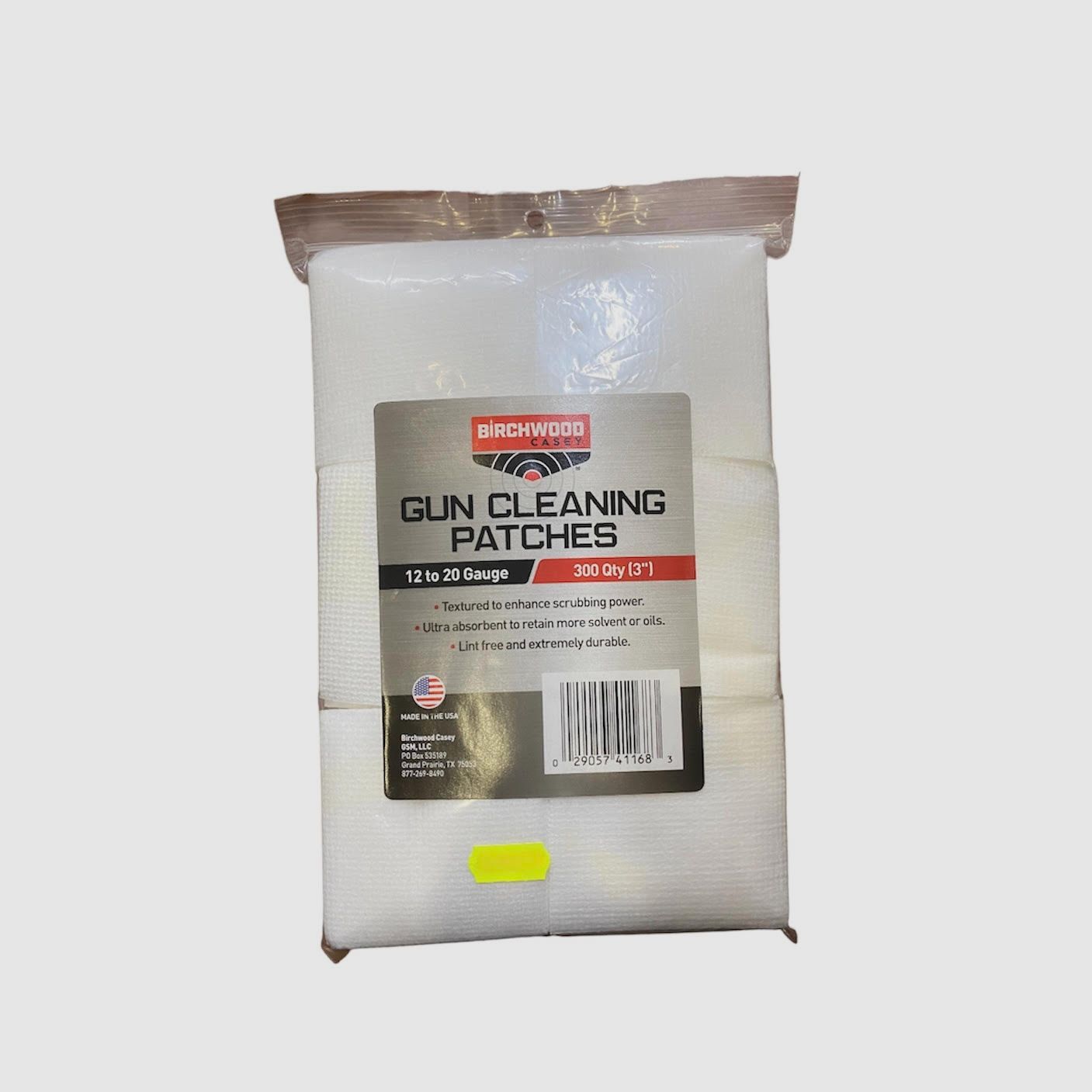 Reinigungs-Pads für Pistolen Kal. 12-20 Birchwood Casey