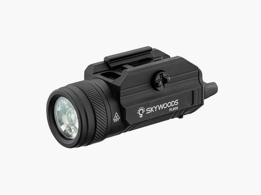 Lampe Laser Tactique Skywoods PL800 - Puissance 800 Lumens - Laser Rouge Intégré - Précision et Polyvalence en Chasse