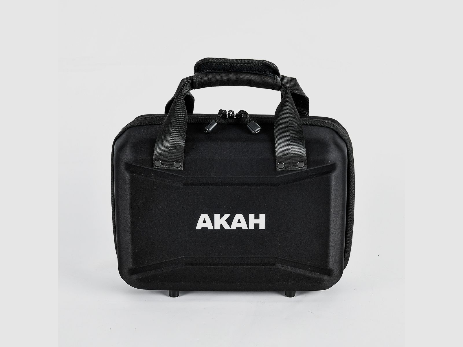 AKAH Hardcase Kurzwaffenkoffer – Nylon/Noppenschaum, abschließbar – 30,5×22,5×10,5 cm – Schwarz, Bild 3 von 14