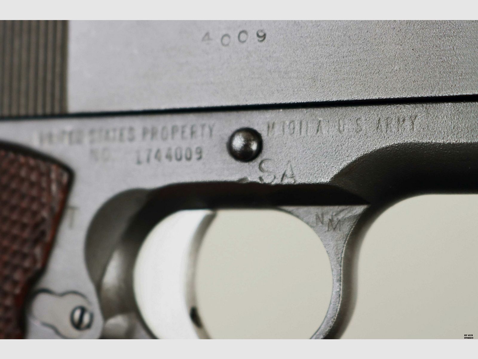 Remington Rand pistol mod. 1911-A1 MILITARY NATIONAL MATCH cal. 45 acp matr. 1744009, image 17 of 31